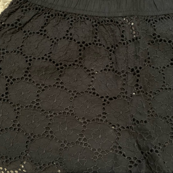 Black Lace Joe Fresh Pajama Shorts - Picture 3 of 4